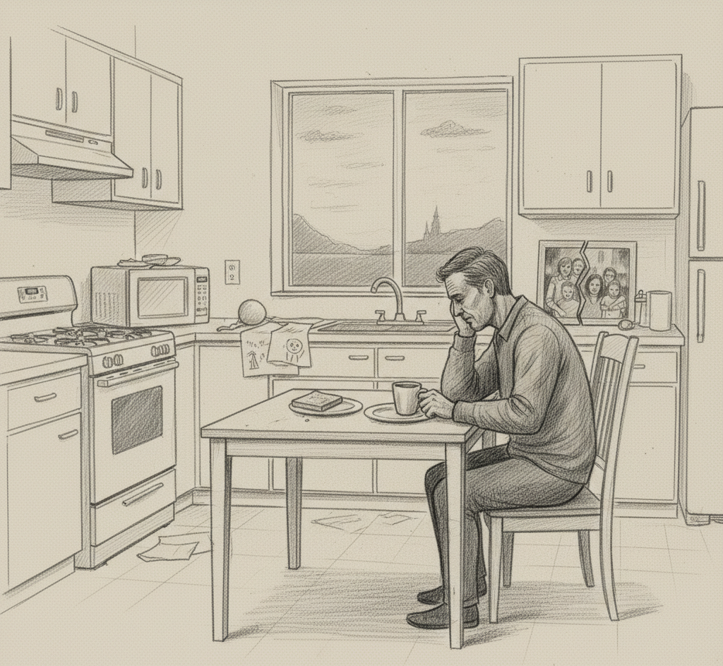 Lonely Thanksgiving, a First.