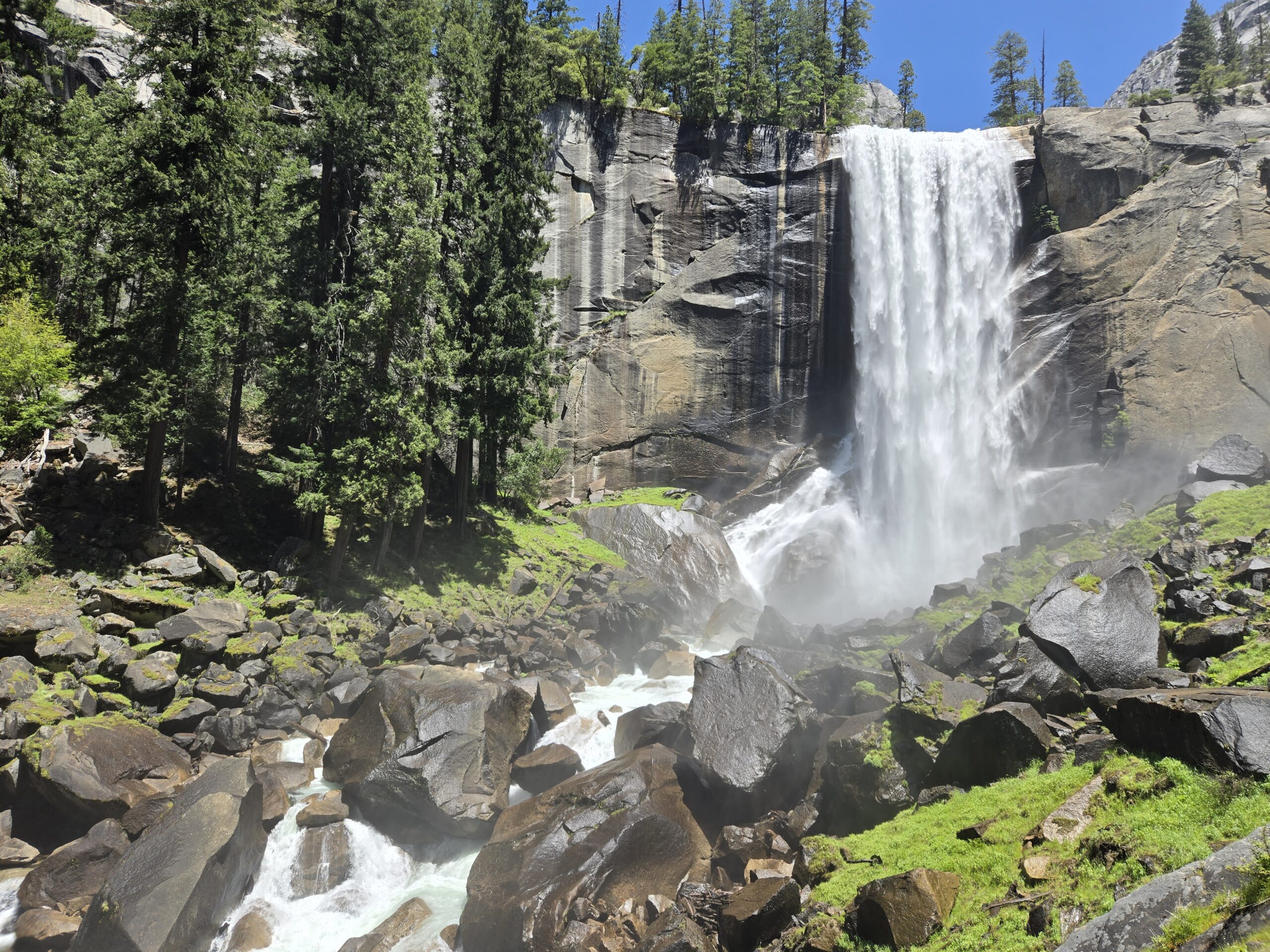 Backpacking at Yosemite, with my little one